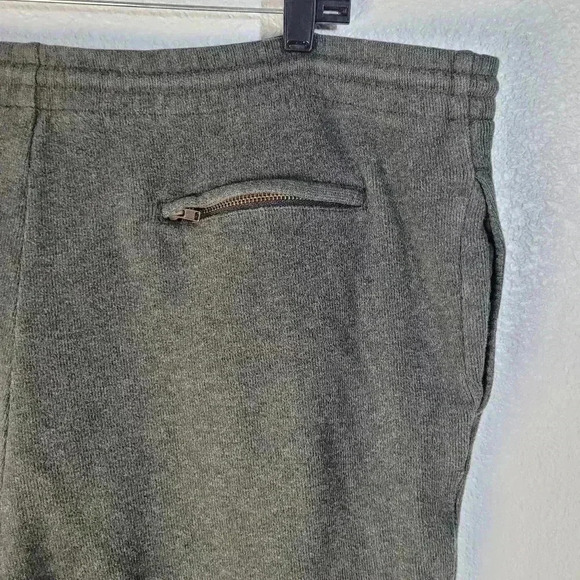 Polo Ralph Lauren sweatpants 100% cotton gray pockets 28" Inseam size Lg - Picture 4 of 7